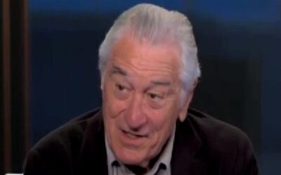 Pretend mob tough guy De Niro whines that Trump’s a ‘gangster’