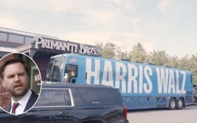 Kamala gloats after JD Vance is barred from entering Primanti Bros restaurant