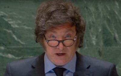 Argentina’s Milei thumbs nose at UN in debut speech denouncing globalism, defending freedom