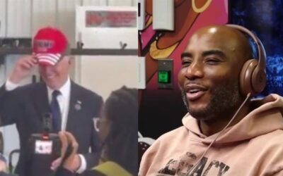 Charlamagne tha God says ‘donkey of the day’ Biden should stay ‘in the basement’ after Trump hat stunt