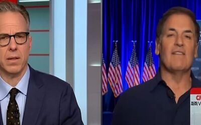 Peak gaslighting: Mark Cuban tells CNN’s Tapper that Trump’s a socialist