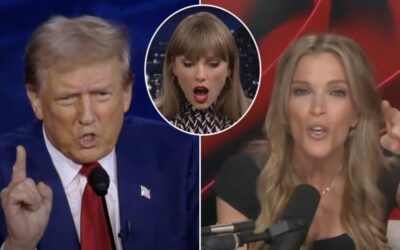 Trump says pop diva may ‘pay a price’ for backing Kamala – Megyn Kelly says: ‘FU Taylor Swift!’