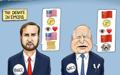 BS daily political cartoons: The debate in emojis
