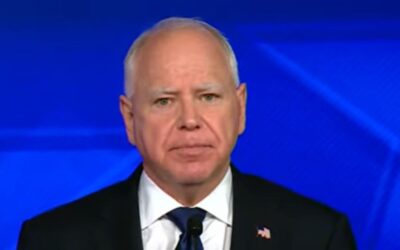 Tim Walz melts down when pressed to explain his China trip by debate moderator, admits he ‘misspoke’
