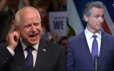 Tim Walz says Electoral College ‘needs to go’ during fundraiser with Gavin Newsom