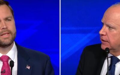 JD Vance’s mic cut as he tries to counter moderator’s fact check on Springfield migrants