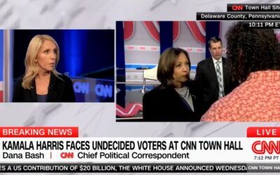 ‘There wasn’t one’: Dana Bash says Kamala Harris failed to ‘close the deal’ on policy during town hall