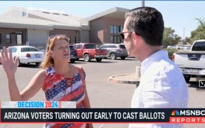 MSNBC interviews early voters in key battleground state, struggles to find anyone who voted for Harris
