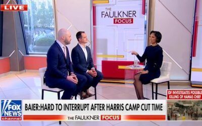 Faulkner asks Dem to explain why Harris failed to differentiate herself from Biden during Baier interview
