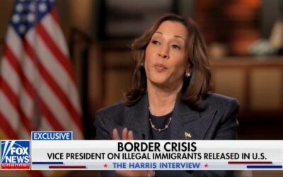 ‘May I finish?’: Kamala Harris’ interview on Fox comes unglued after Bret Baier presses on border crisis