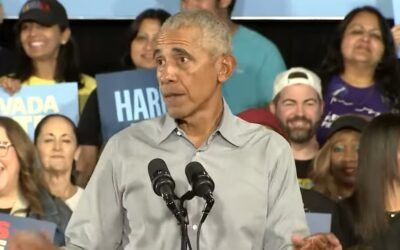 Obama takes credit for Trump economy in Arizona campaign stop