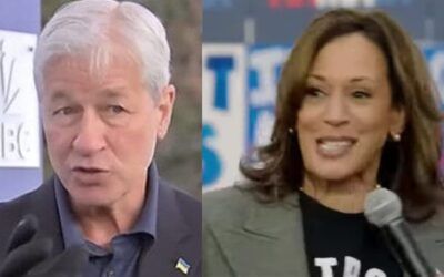 JPMorgan CEO latest example of filthy rich elite support for Harris