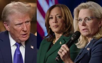 Trump suggests ‘Arab voters’ aren’t being fooled by the Kamala-Liz Cheney con job