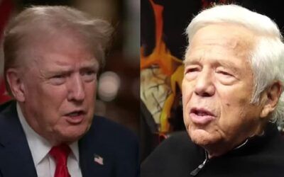 New England Patriots owner Robert Kraft reveals why he no longer talks to Trump