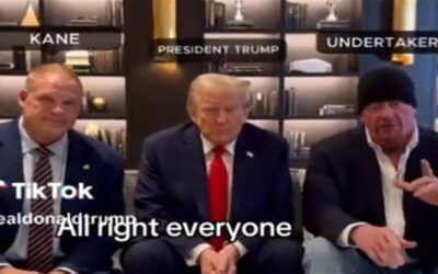 Trump teams up with WWE legends to body slam Kamala: ‘Choose wisely, the nation depends on it’