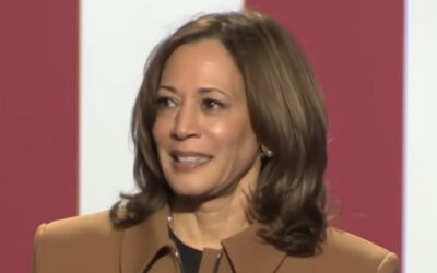 ‘No more Gaza war!’ Kamala pleads with protesters before confounding audience with odd request
