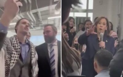 ‘It’s real’: Kamala sounds off after protester claims Israel is committing ‘genocide’