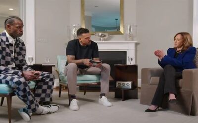 Controlled fire: Still no press conferences but Kamala does NBA ‘All the Smoke’ podcast