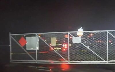 ‘You’re open now’: DeSantis ‘forcibly’ rips open gates to landfill site ahead of Hurricane Milton