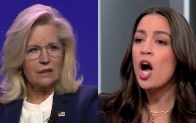AOC lets the truth slip about Kamala’s gal pal Liz Cheney