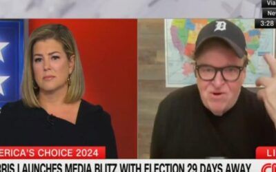 Michael Moore walks back recent tough talk of surefire Kamala win: ‘Wait, didn’t you just…’