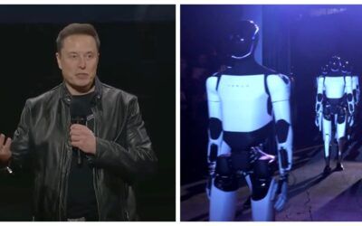 Elon Musk debuts Optimus robots: ‘your own personal R2D2 / C3PO’