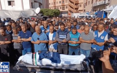 Fox News’ Trey Yingst denounces Israel for ‘unacceptable’ deaths of more than a hundred Palestinian ‘journalists’