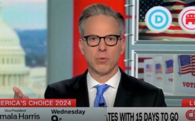 Jake Tapper admits Trump could win if election were tomorrow
