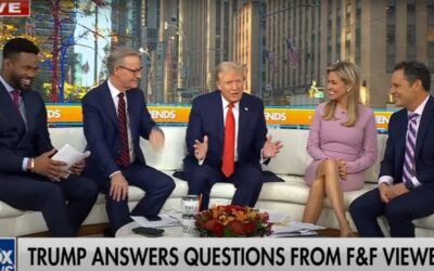 Trump cracks up Fox & Friends with hilarious response to child’s question: ‘I love cows…’