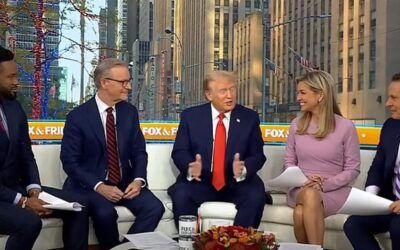 Trump hints at who helped write jokes for his epic speech at Al Smith dinner: ‘I shouldn’t say that, but…’