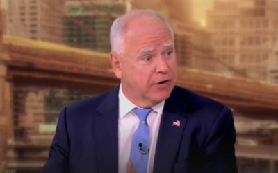 ‘The View’ co-host confronts Walz on his false claims about being in Hong Kong during Tiananmen Square protests