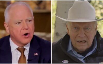 ‘Tampon Tim’ boasts about being endorsed by Dick and Liz Cheney