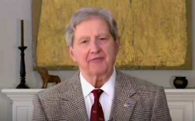 ‘The dang thing would explode’: Sen. John Kennedy suggests Kamala Harris could break a polygraph by walking near it
