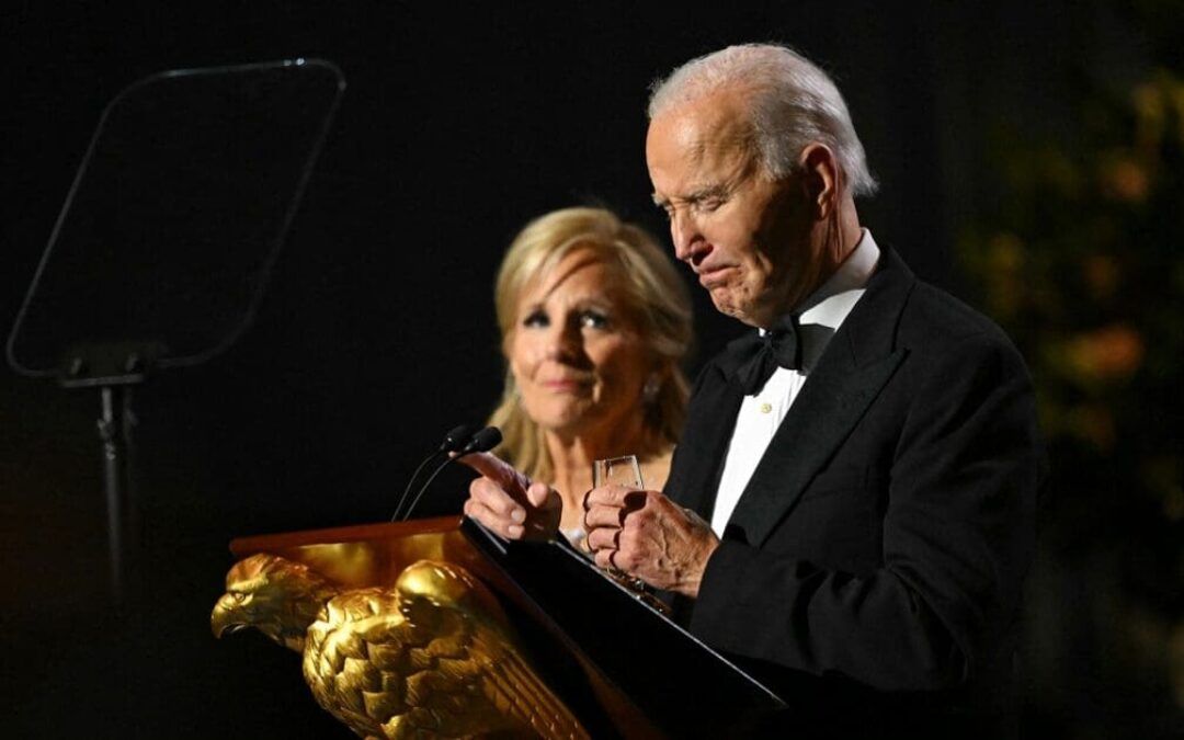 Biden reduced to tears at ‘final farewell dinner,’ where Kamala is MIA