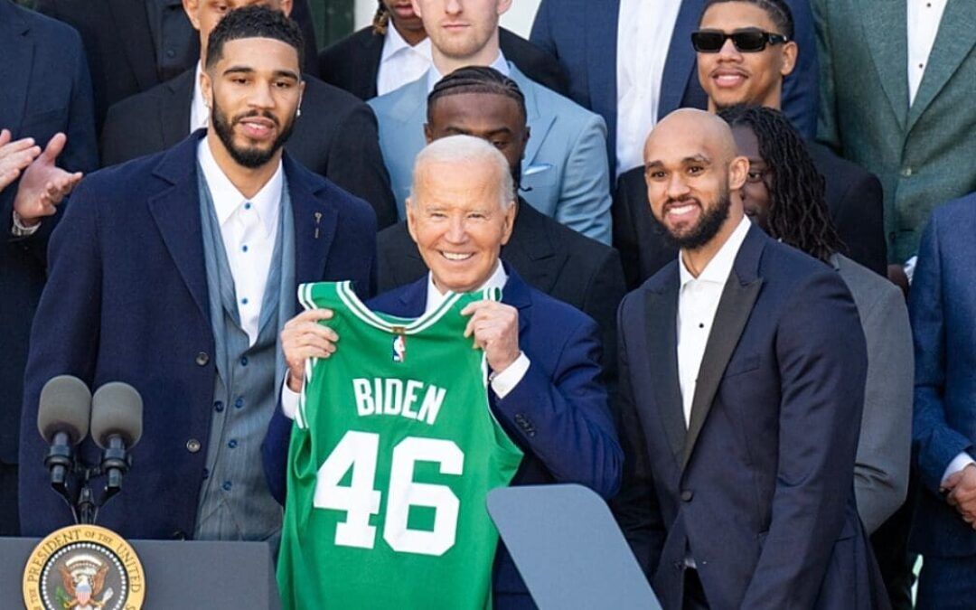 ‘Celtics, right?’ Biden spills Secret Service code name after trying to recall NBA champs he’s meeting