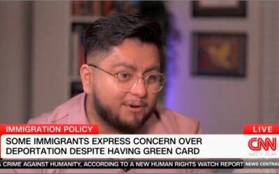 ‘Better for my children’: Illegal migrant tells CNN he supports Trump ‘for the economy’ despite deportation risk