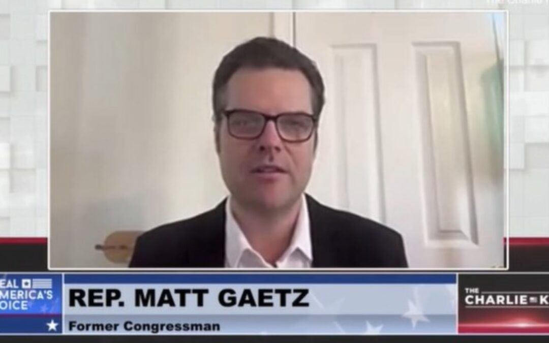 Matt Gaetz clarifies he won’t be joining next Congress