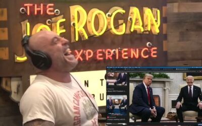 ‘Look at his f*cking smile, dude!’: Rogan takes wild guess on who he thinks Biden voted for