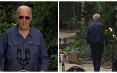Biden frolics in jungle with the fam, makes moves that could trigger WWIII on his way out the door