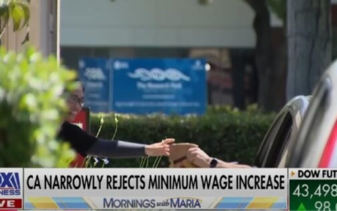 California voters reject record-high minimum wage increase
