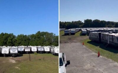 FEMA RV trailers sit EMPTY while homeless NC hurricane victims face snow and freezing temps: report