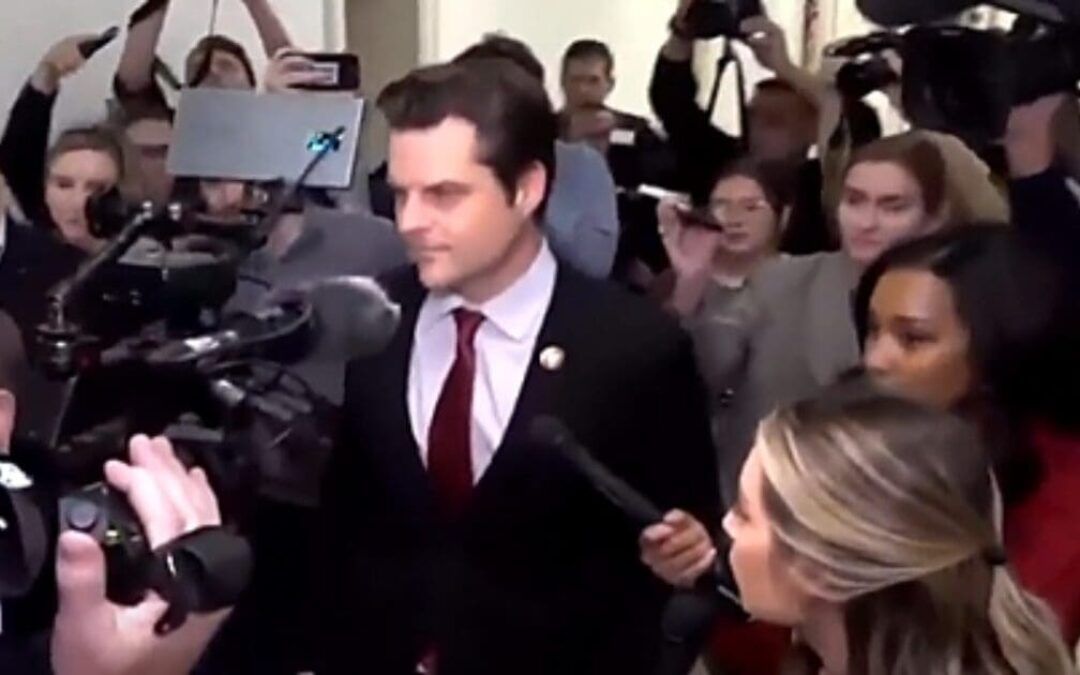 ‘He’s getting confirmed’: JD Vance, Matt Gaetz arrive in DC to meet with GOP senators