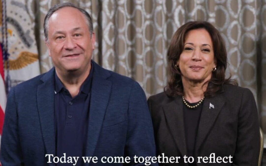 Kamala makes Thanksgiving Day message in same outfit as ‘drunk sounding’ post-loss video