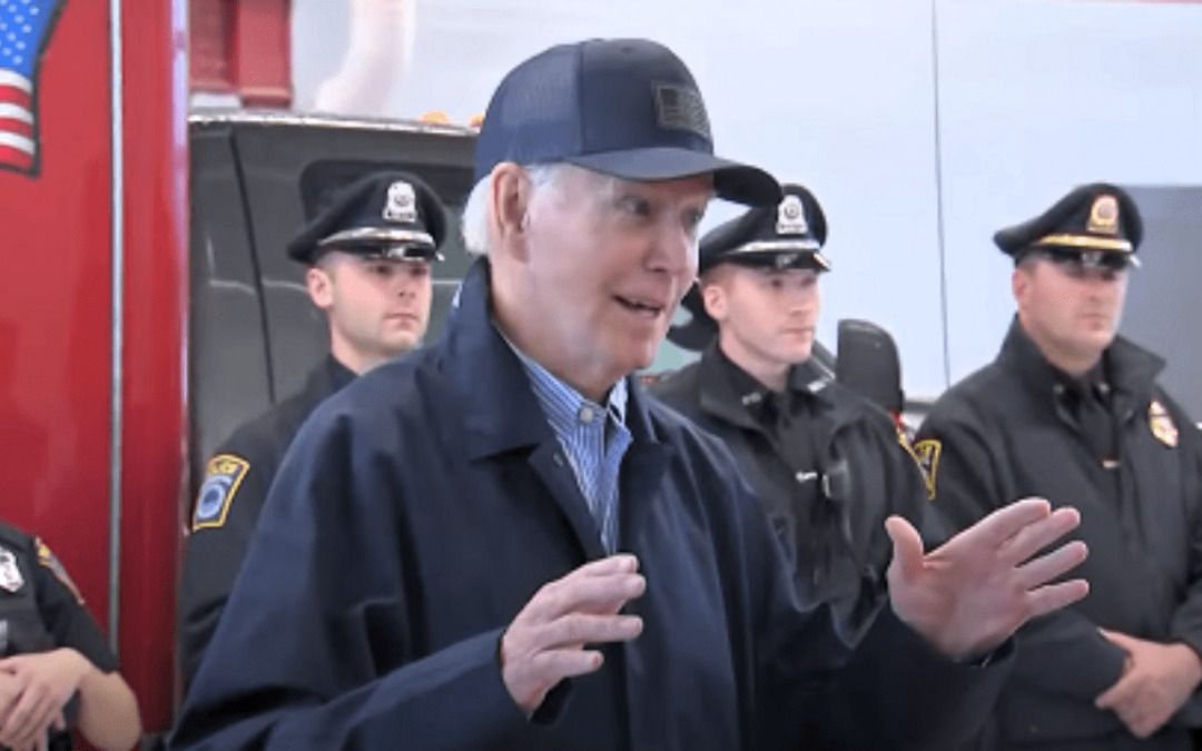Biden takes loaded question on Thanksgiving, says the MEDIA made Dems look bad, caused Trump win