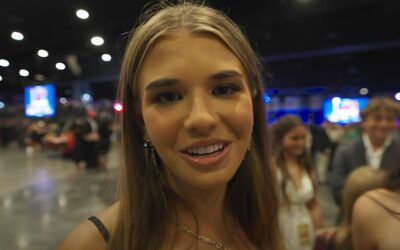 Trump granddaughter tears up; behind the scenes footage at Mar-a-Lago on election night