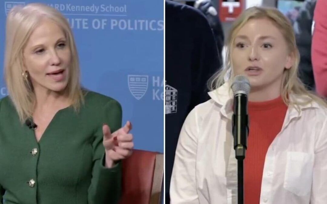 Harvard student attempts to pin Kellyanne Conway with loaded ‘gotcha’ question. Big mistake.