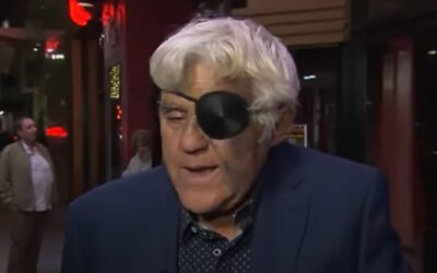 ‘I’m a little beat up’: Injured Jay Leno still performs at comedy show after falling down 60-ft hill