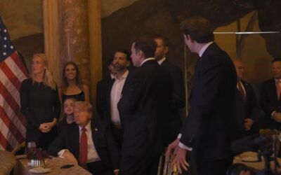 Trump’s ‘nervous’ granddaughter takes followers on inside tour off Mar-a-Lago on Election Night