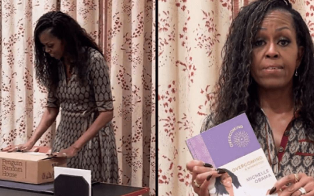 Michelle Obama pimping new book ‘Overcoming’ just in time for Christmas