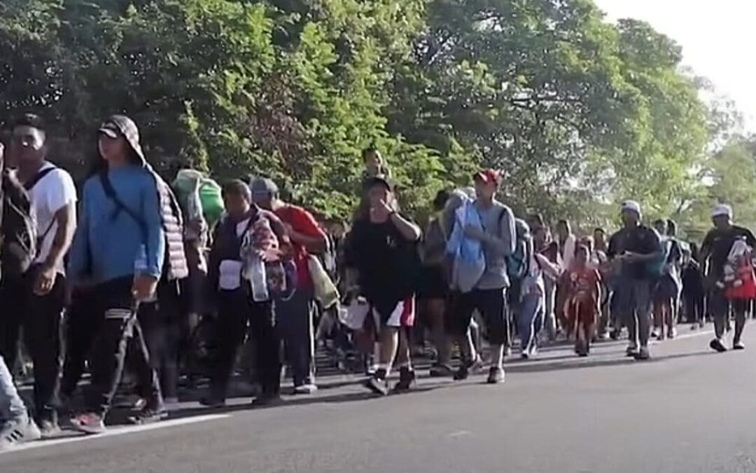 Another major migrant caravan is heading straight for the US border